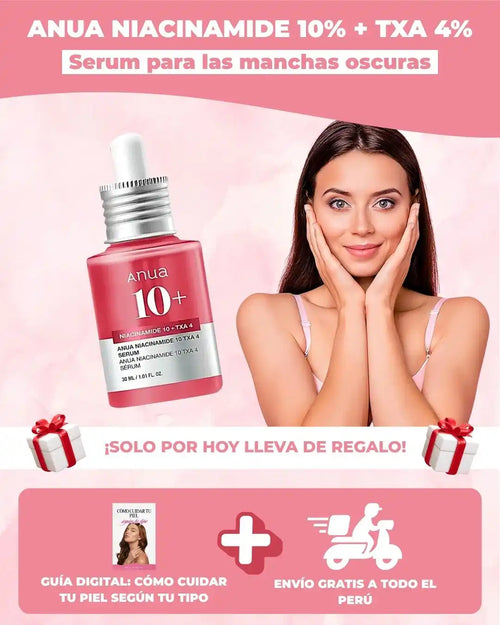 ANUA NIACINAMIDE 10% + TXA 4% - Sérum premium para las manchas oscuras